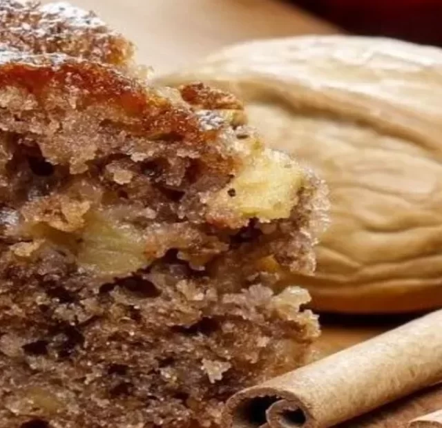 receita de bolo de maça com canela