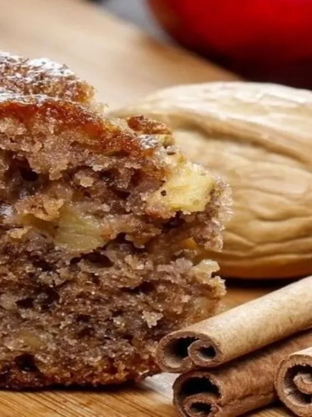 Bolo de Banana com nozes, impossível resistir