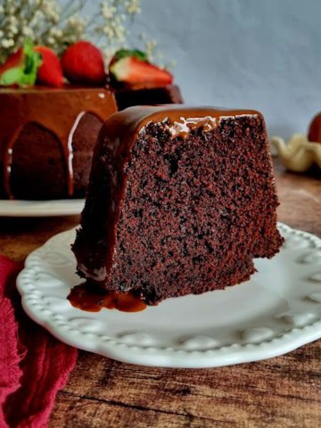 O Bolo de Chocolate que é uma delicia