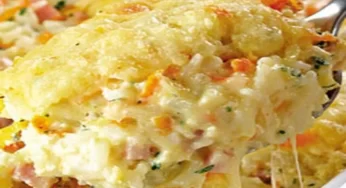 Delicioso Arroz de Forno com Queijo: Sabor Caseiro que Aquece o Coração