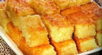 Receita de Bolo de Mandioca de Liquidificador