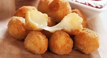 Como Fazer um Bolinho de Queijo Especial- Petisco fácil de fazer