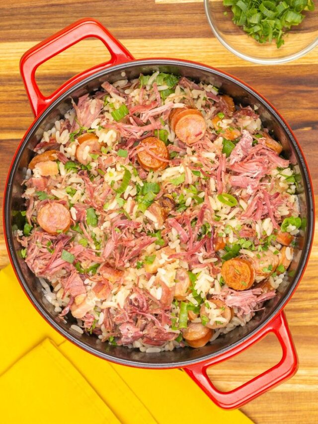 Receitinha caseira o melhor Arroz Carreteiro de mundo