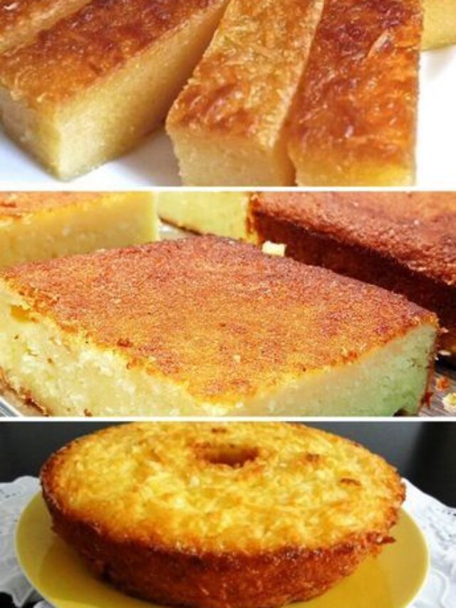 Bolo de Mandioca de Liquidificador