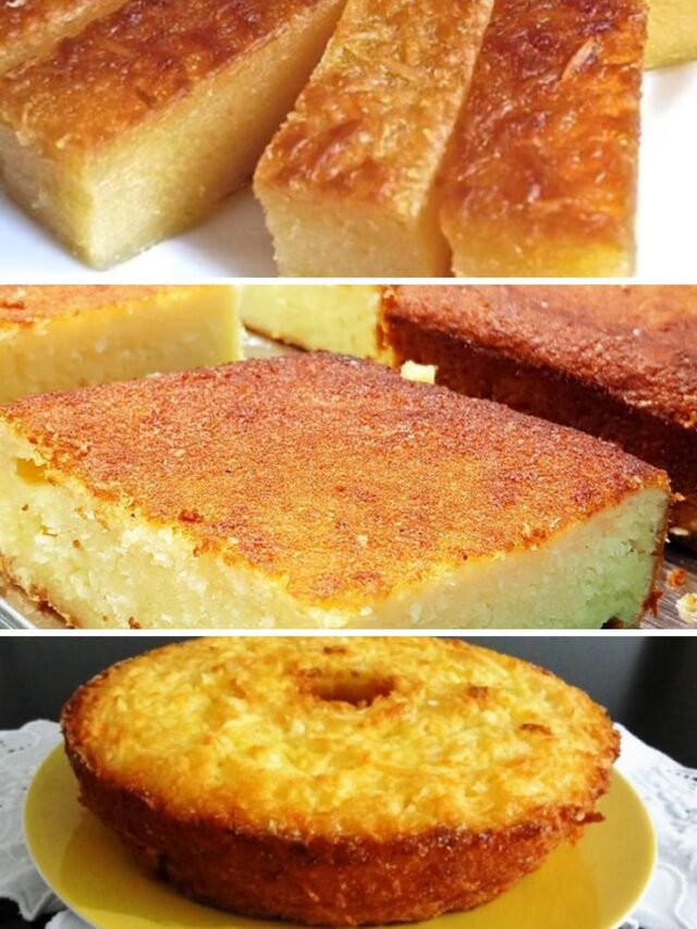 Receita Secreta  Bolo de Mandioca