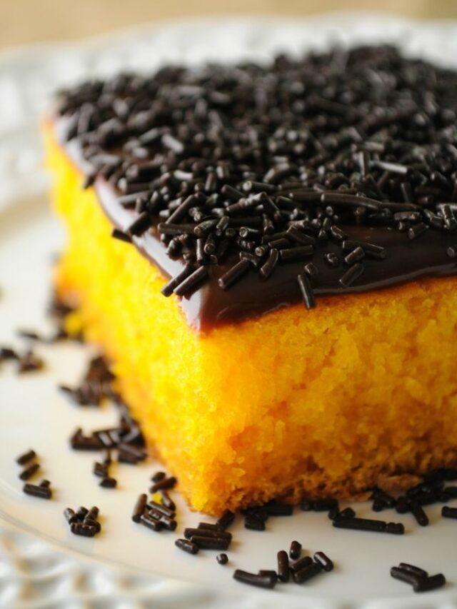 Bolo de Cenoura com Brigadeiro Maravilhoso