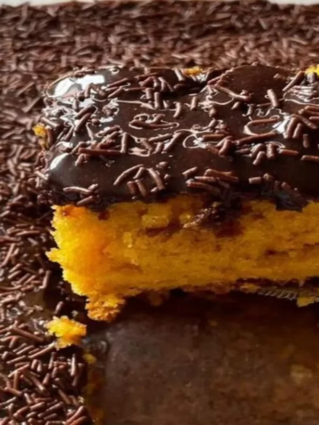 Bolo de Cenoura com Brigadeiro