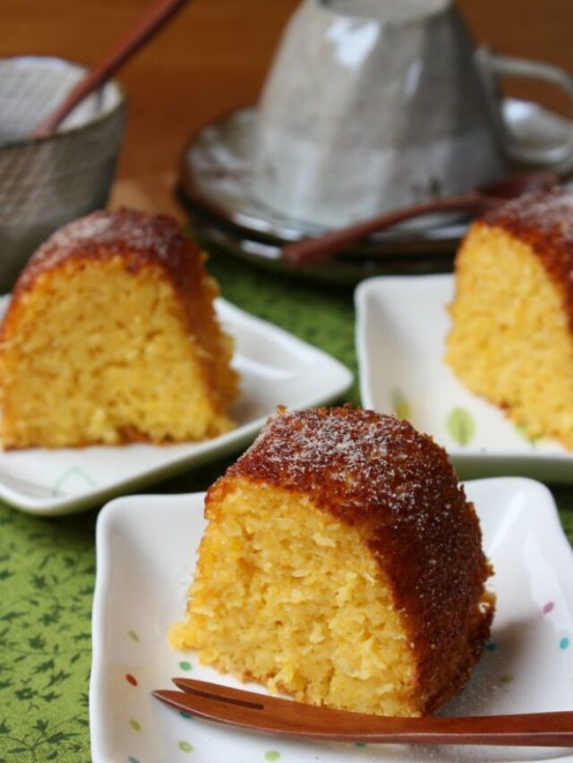 Bolo de Milho com Coco fácil