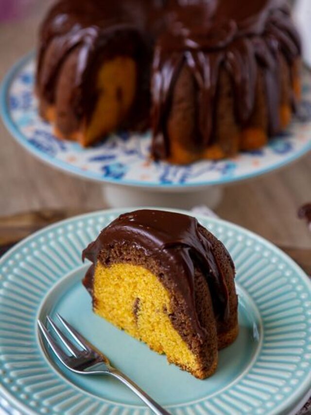 O melhor Bolo de Cenoura com Cobertura de Chocolate