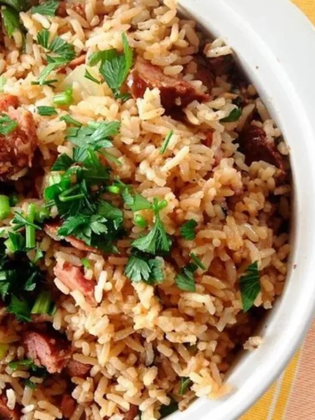 Tradição na cozinha Arroz Carreteiro