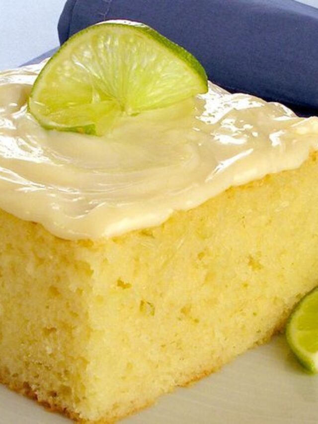 Bolo de Limão Doce e Refrescante