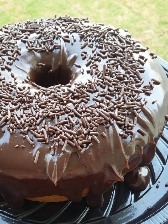 Bolo de Cenoura com Brigadeiro delicioso