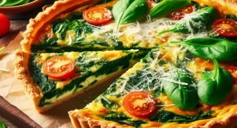 5 Motivos para Amar Quiche de Espinafre e Queijo