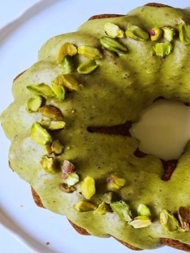 Delicioso Bolo de Pistache vem aprender