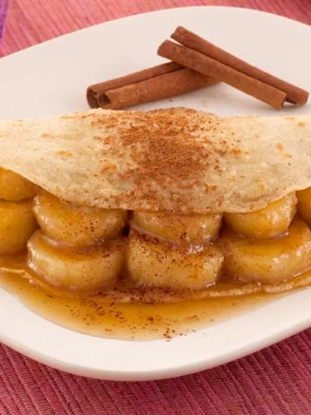 Crepioca com Banana receita fácil